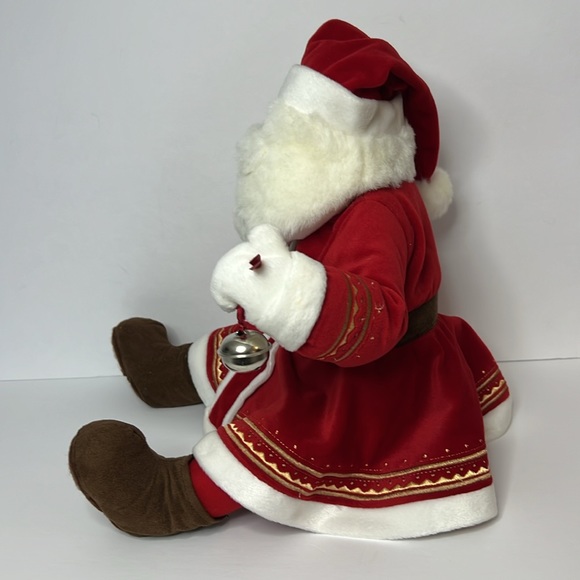 Hallmark The Polar Express Talking Santa Claus Plush Christmas Jingle Bell - Picture 5 of 10